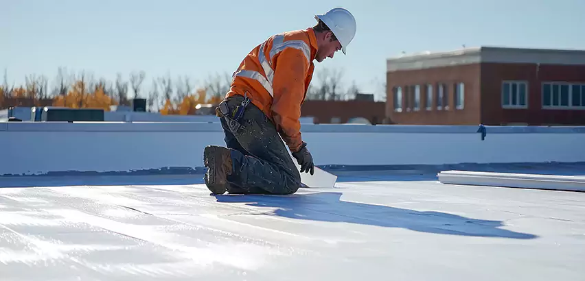 Flat Roof Drain Installation in Lake Stevens