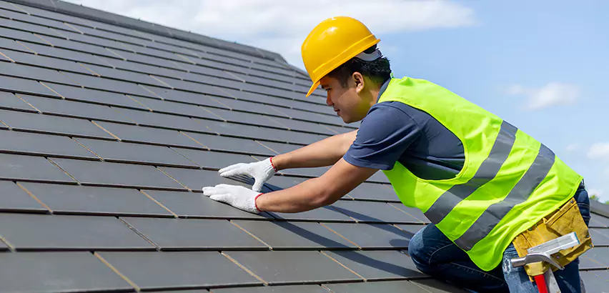 Slipped Slate Repair in Lake Stevens