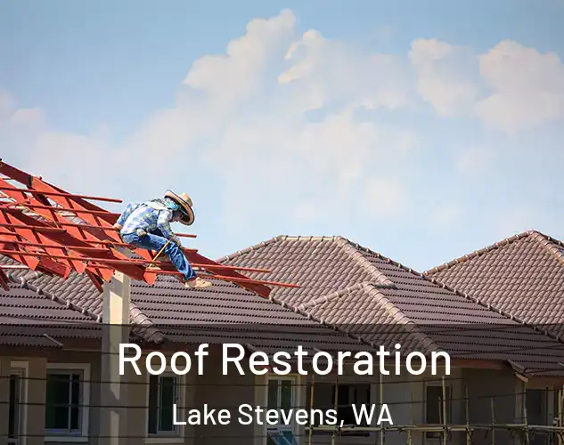  Roof Restoration Lake Stevens, WA