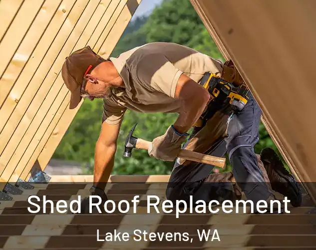  Shed Roof Replacement Lake Stevens, WA
